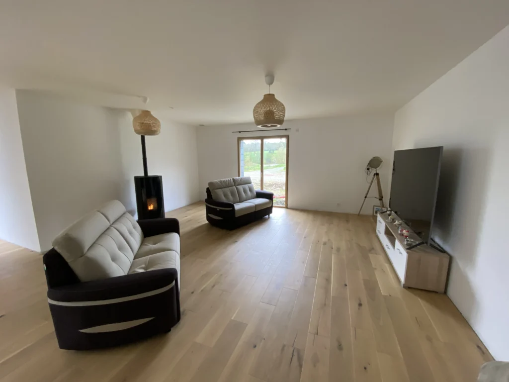 Maison écologique passive à Condé en Normandie